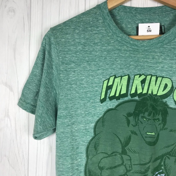 Marvel Comics Hulk T Shirt Men Size S Short Sleeve - Picture 4 of 8